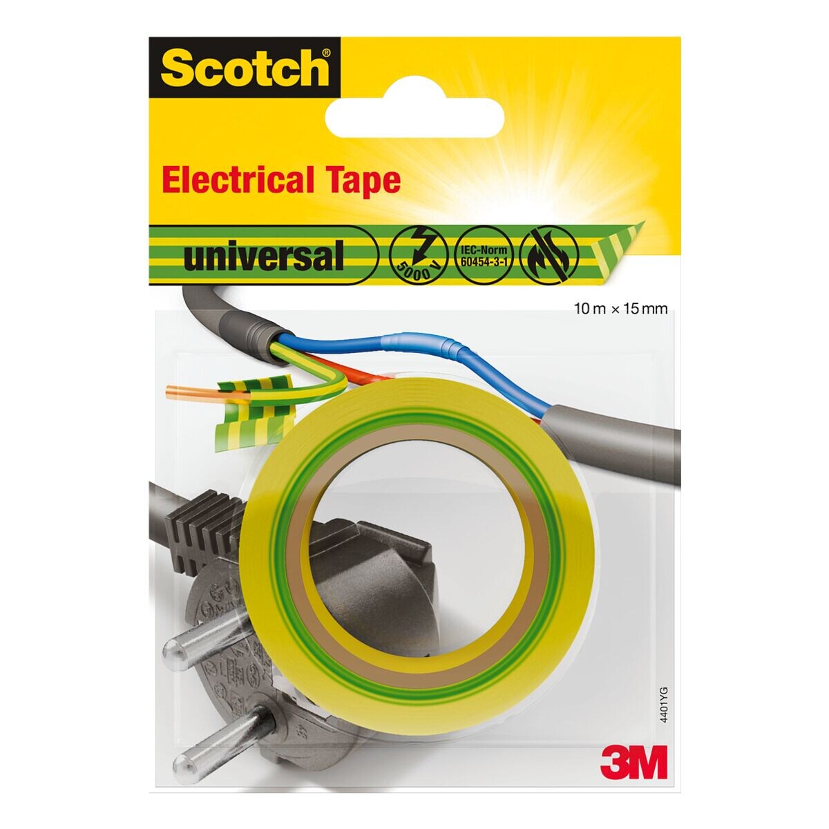 Scotch Isolierband »Electrical tape«, 15 mm/10 m
