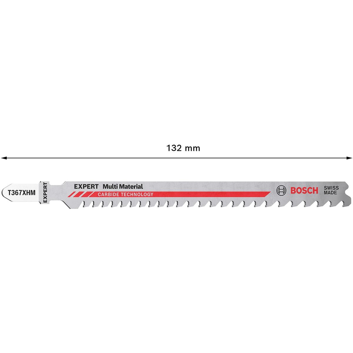 BOSCH Stichsägeblätter »EXPERT Multi Material T 367 XHM« 3 Stück
