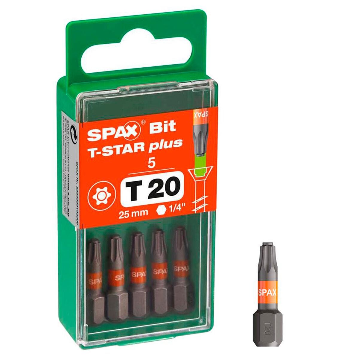 SPAX Bit-Set »T20 T-STAR Plus« 25.0 mm