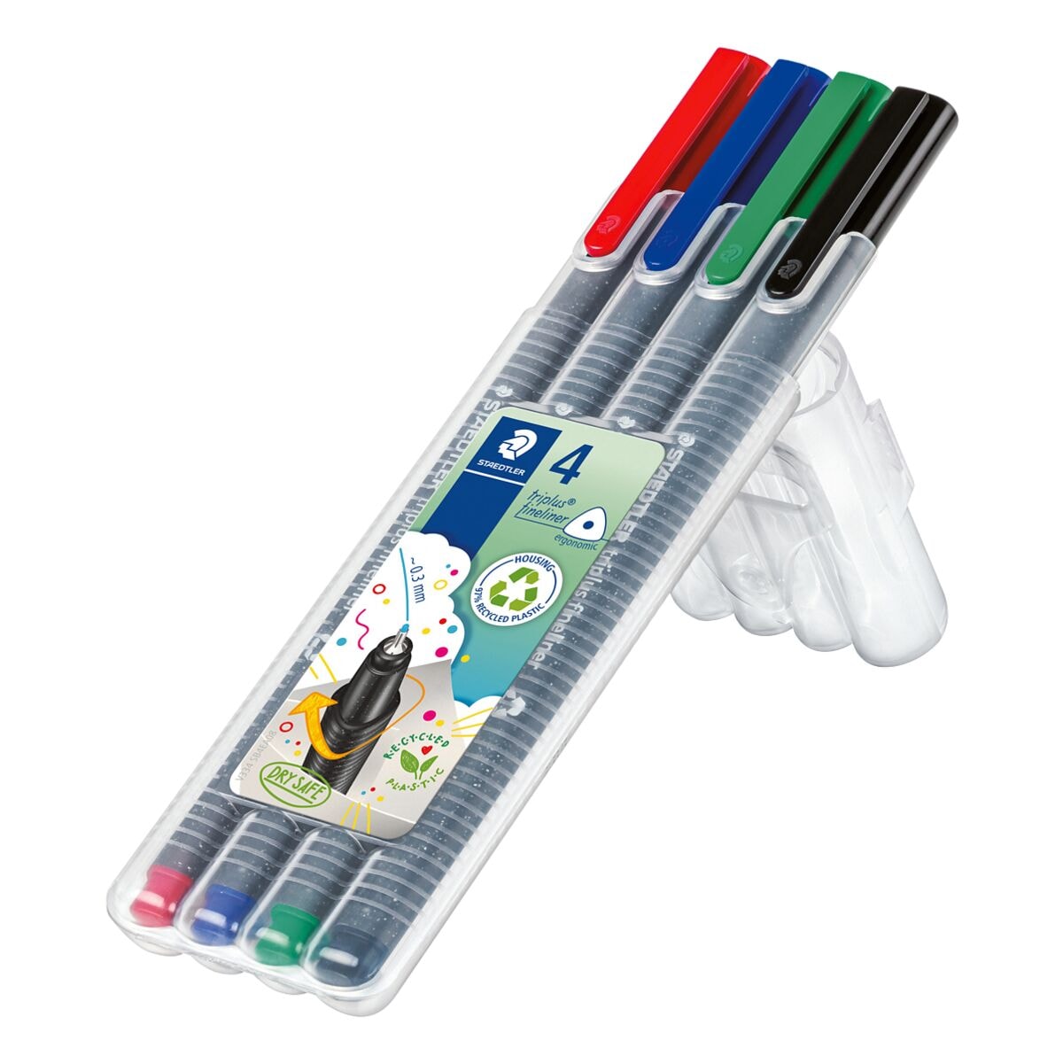 STAEDTLER Fineliner-Set triplus 0,3mm