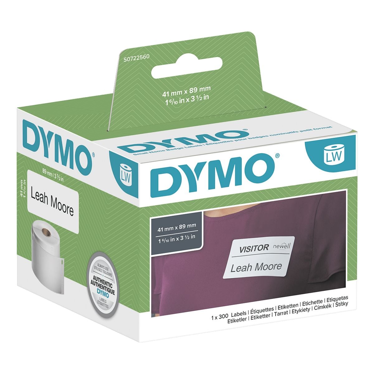 Dymo LabelWriter Papier-Etiketten S0722560