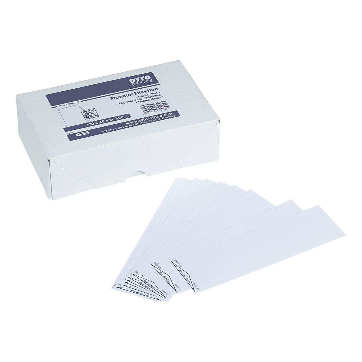 OTTO Office Frankieretiketten 130x40 mm 500 Stück