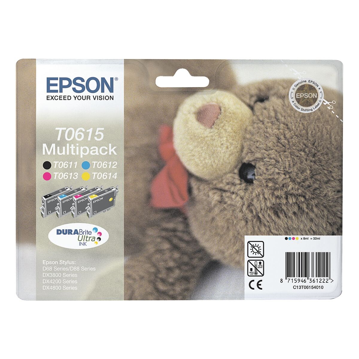 Epson Tintenpatronen-Set T061540 Nr. T0615