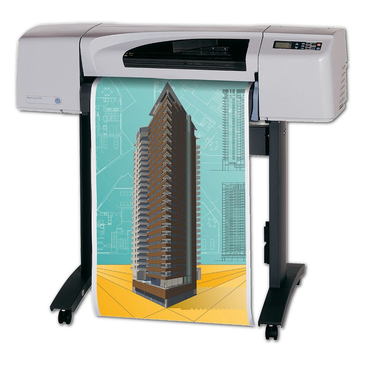PowerJet Plotter-Papier »CAD Premium matt« 90 g/m² 914 mm x 45 m