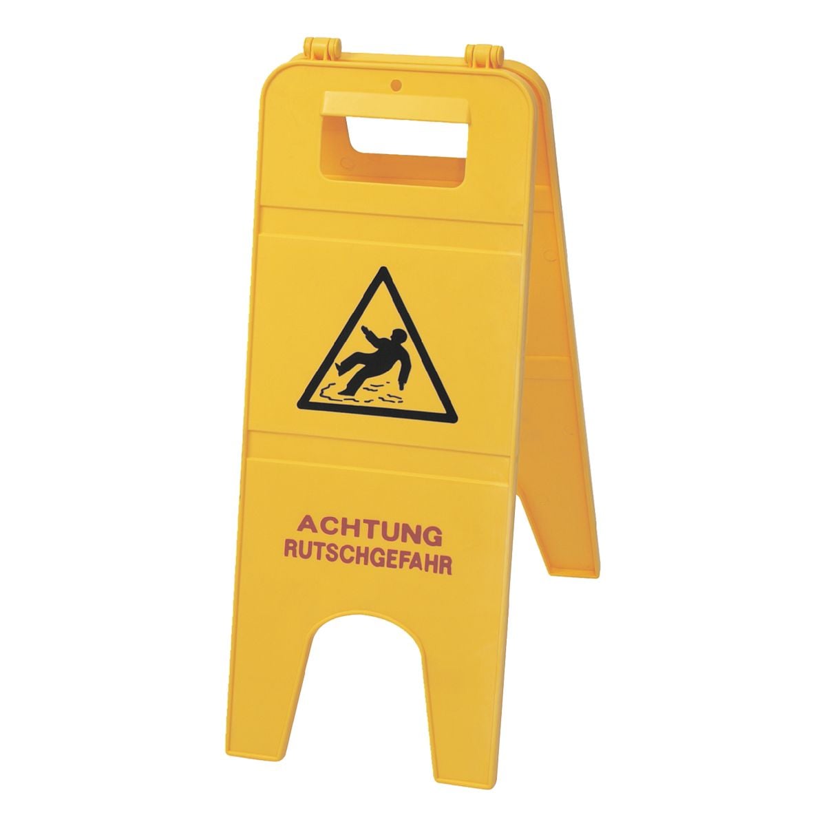 Warnschild »Achtung Rutschgefahr«