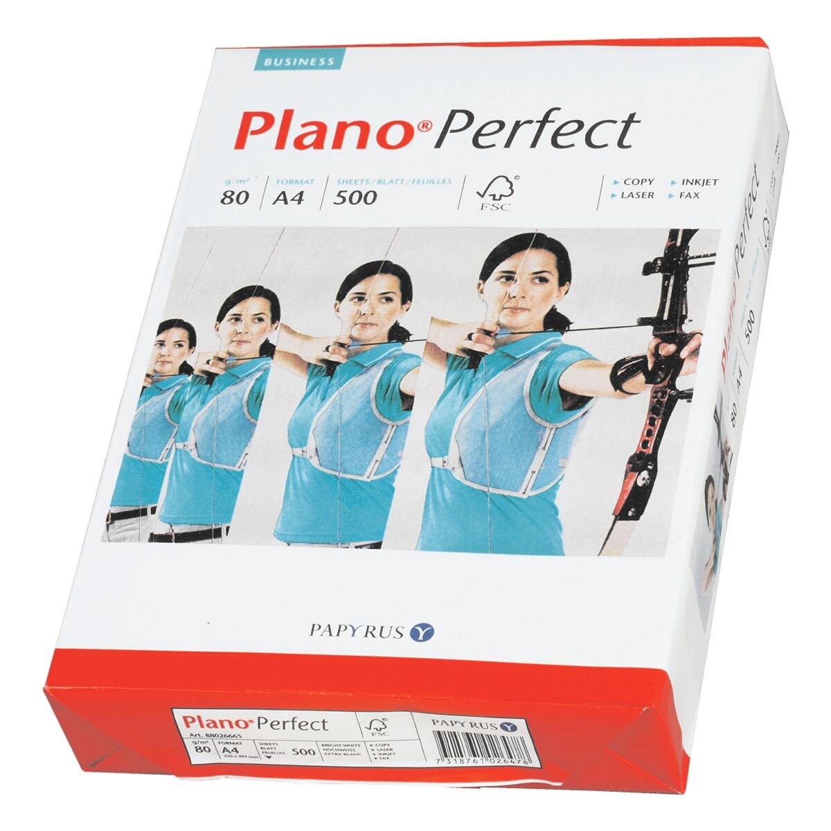 Multifunktionales Druckerpapier A4 Plano Perfect - 500 Blatt gesamt