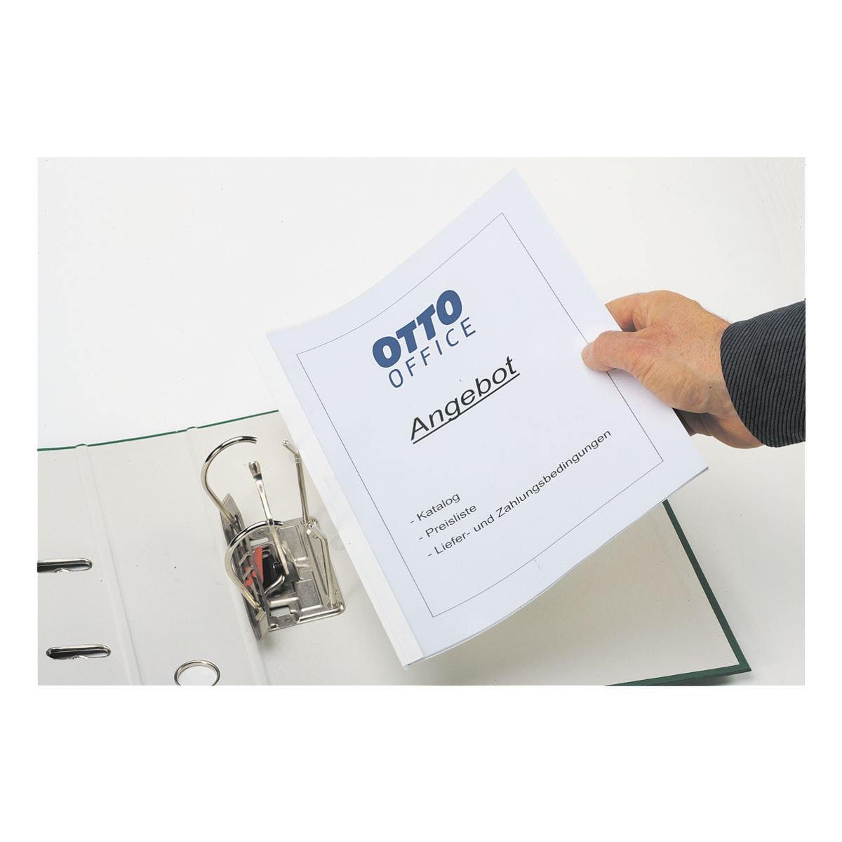 OTTO Office 100 Thermobindemappen bis 60 Blatt, abheftbar