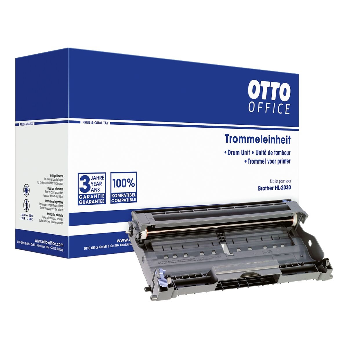 OTTO Office OPC-Trommel (ohne Toner) ersetzt Brother DR-2000/DR-2005