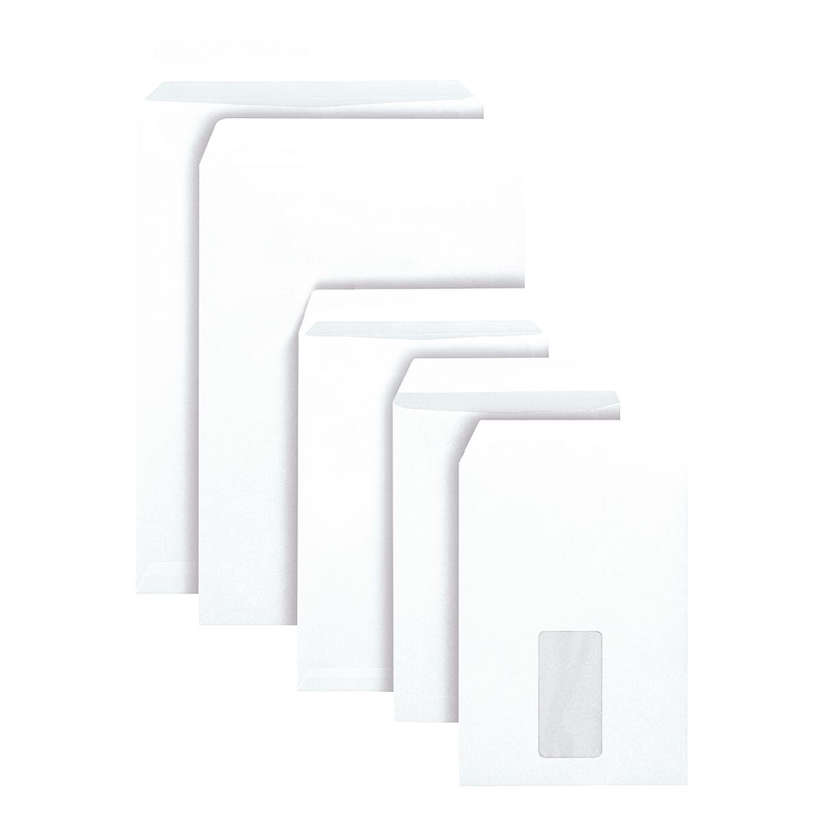OTTO Office 100 Versandtaschen, C5 90 g/m² ohne Fenster