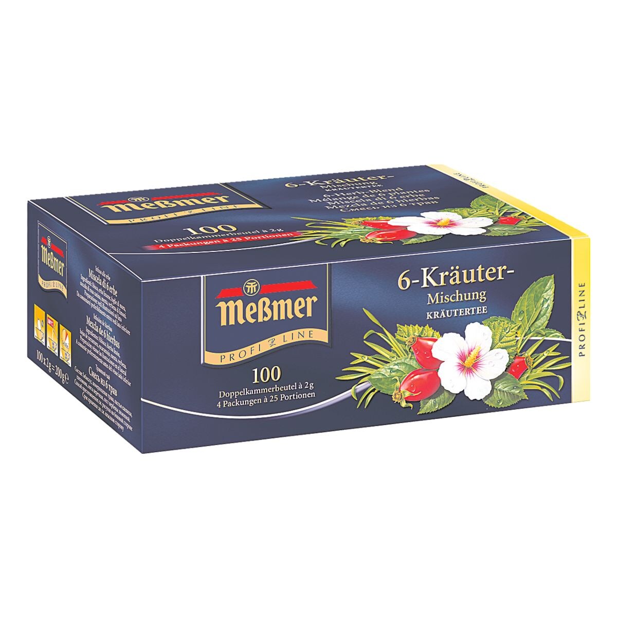 Meßmer Kräuter-Tee »Profi Line« Tassenportion, unvertierte Beutel, 100er-Pack