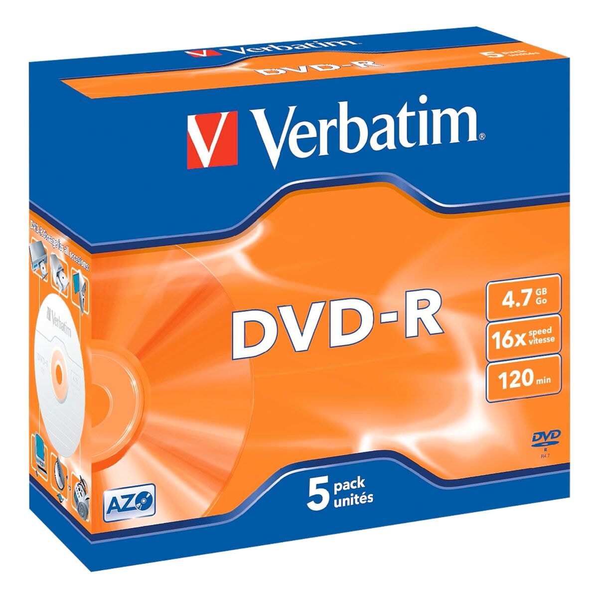 Verbatim DVD-Rohlinge »DVD-R« 43519