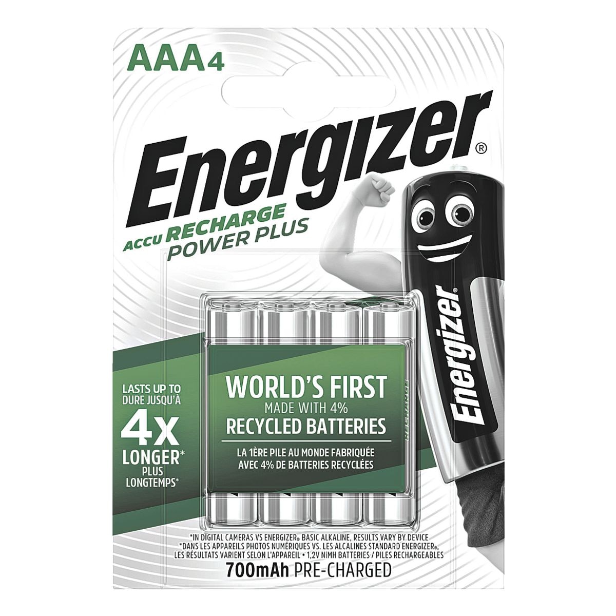 Energizer Akkus »Power Plus« Micro / AAA / HR3