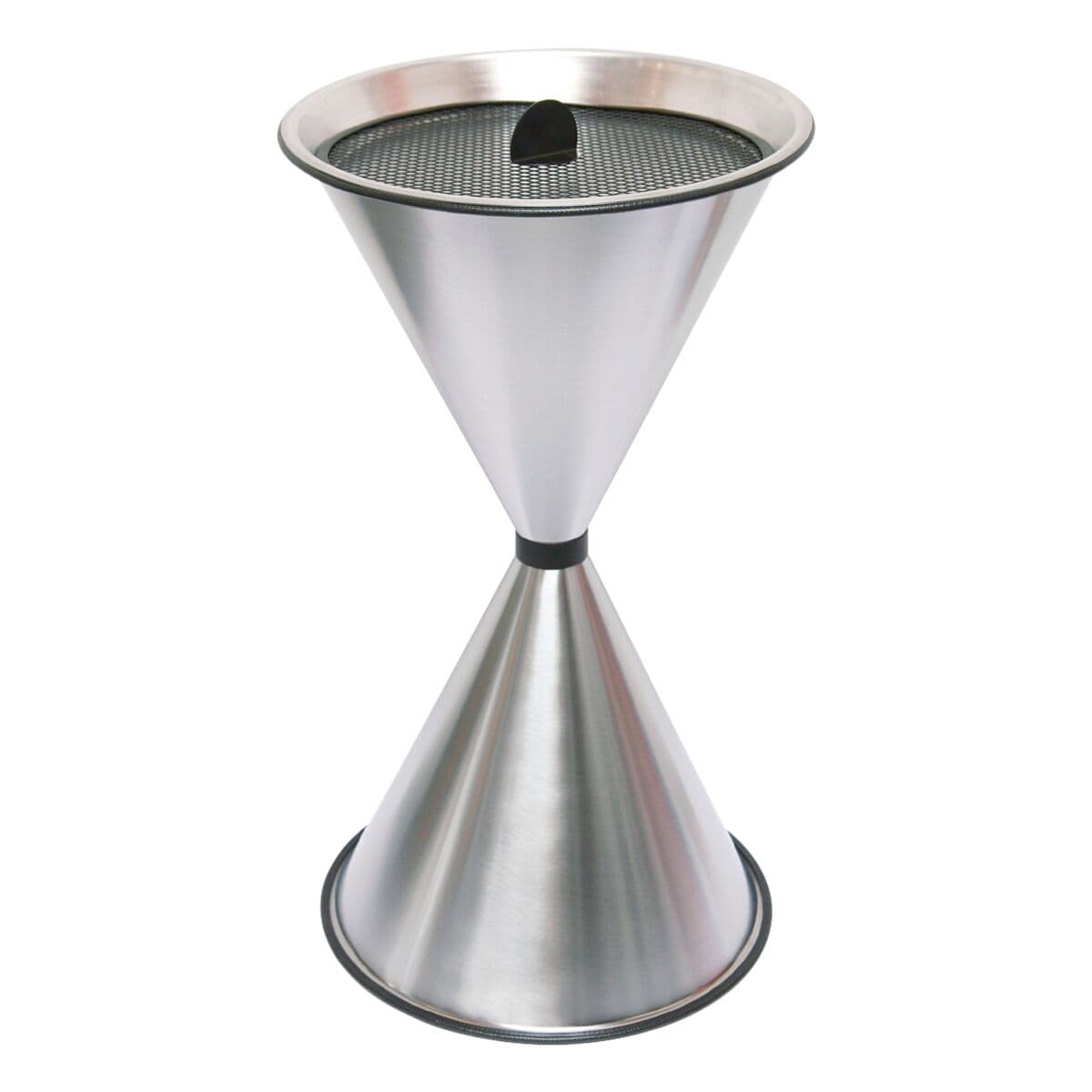SZ Metall Stand-Aschenbecher »spitze Kegel« Alu versiegelt