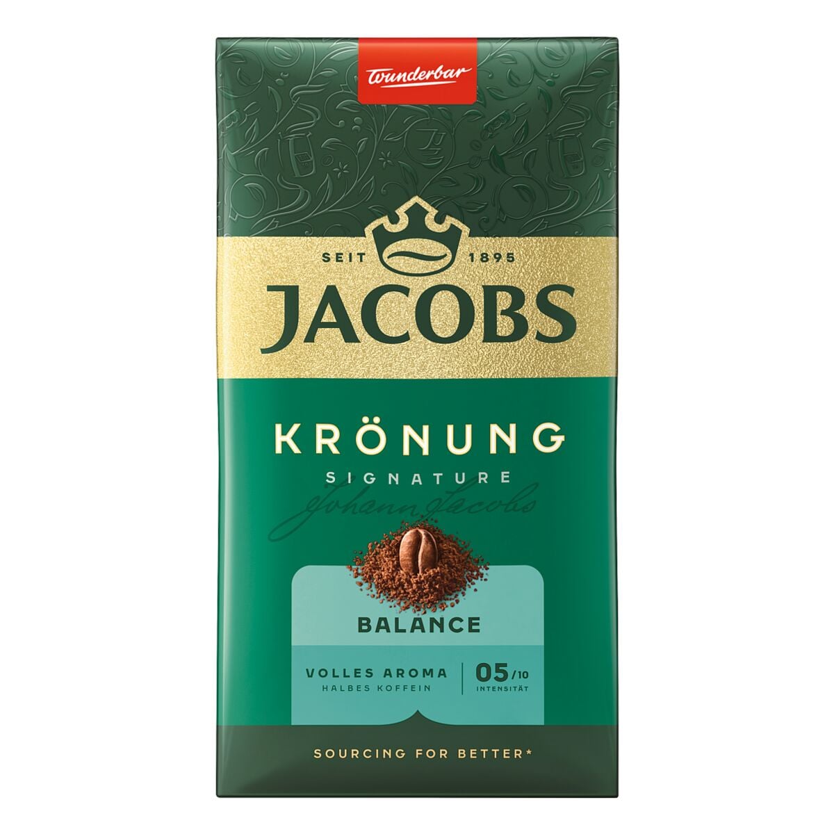 Jacobs Krnung Balance Kaffee gemahlen 500 g