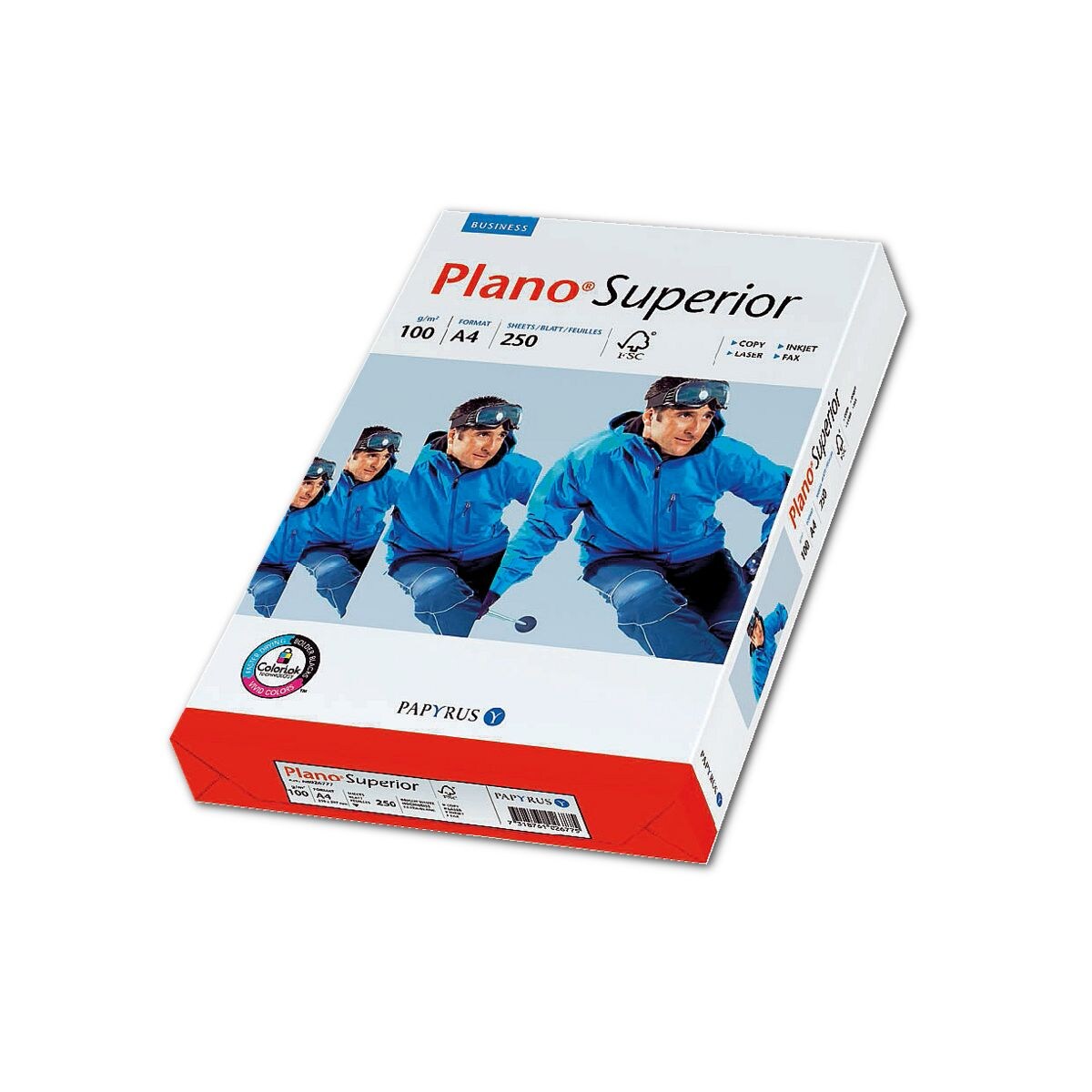 Multifunktionales Druckerpapier A4 Plano Superior - 250 Blatt gesamt