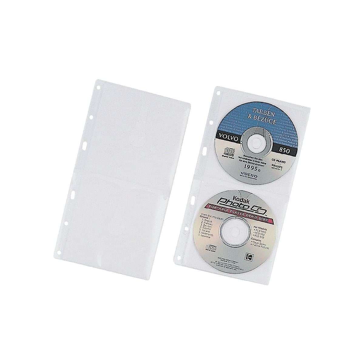 Durable CD/DVD/Blu-ray-Doppelhüllen