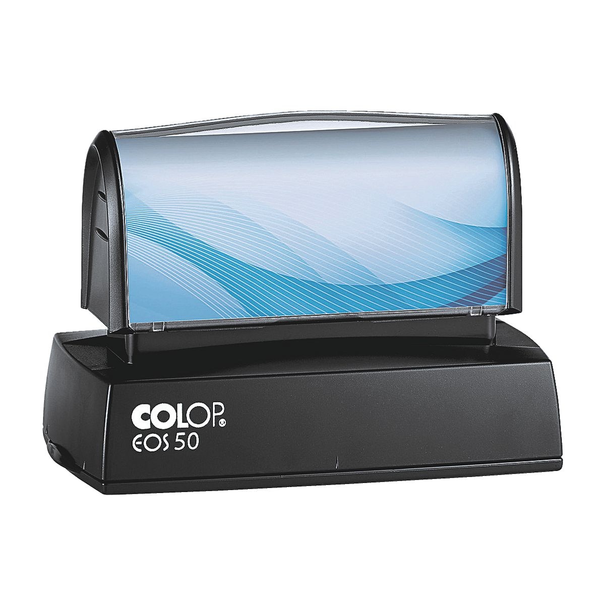 Colop Selbstfärbender Textstempel »EOS 50« mit Logo