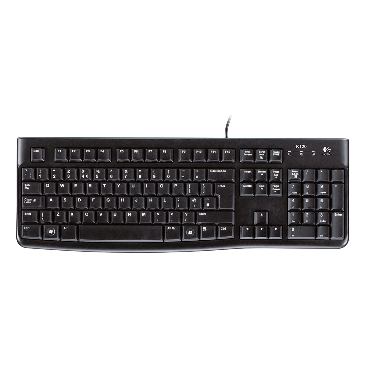 Logitech Kabelgebundene Tastatur Keyboard K120