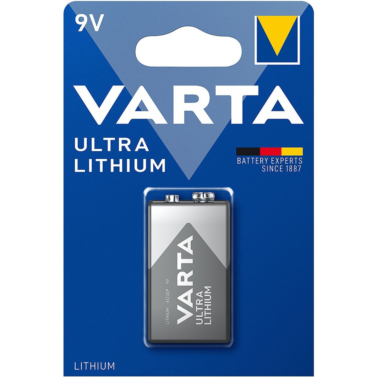 Varta Batterie ULTRA LITHIUM E-Block / 6LR61