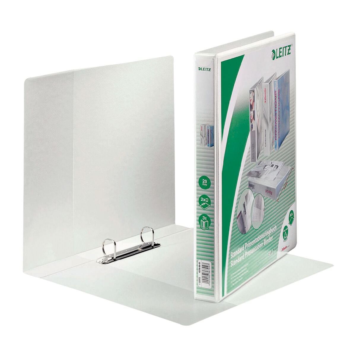 Leitz Präsentationsringbuch »4278« 2 Ringe, A4 Maxi, Rückenbreite 37 mm