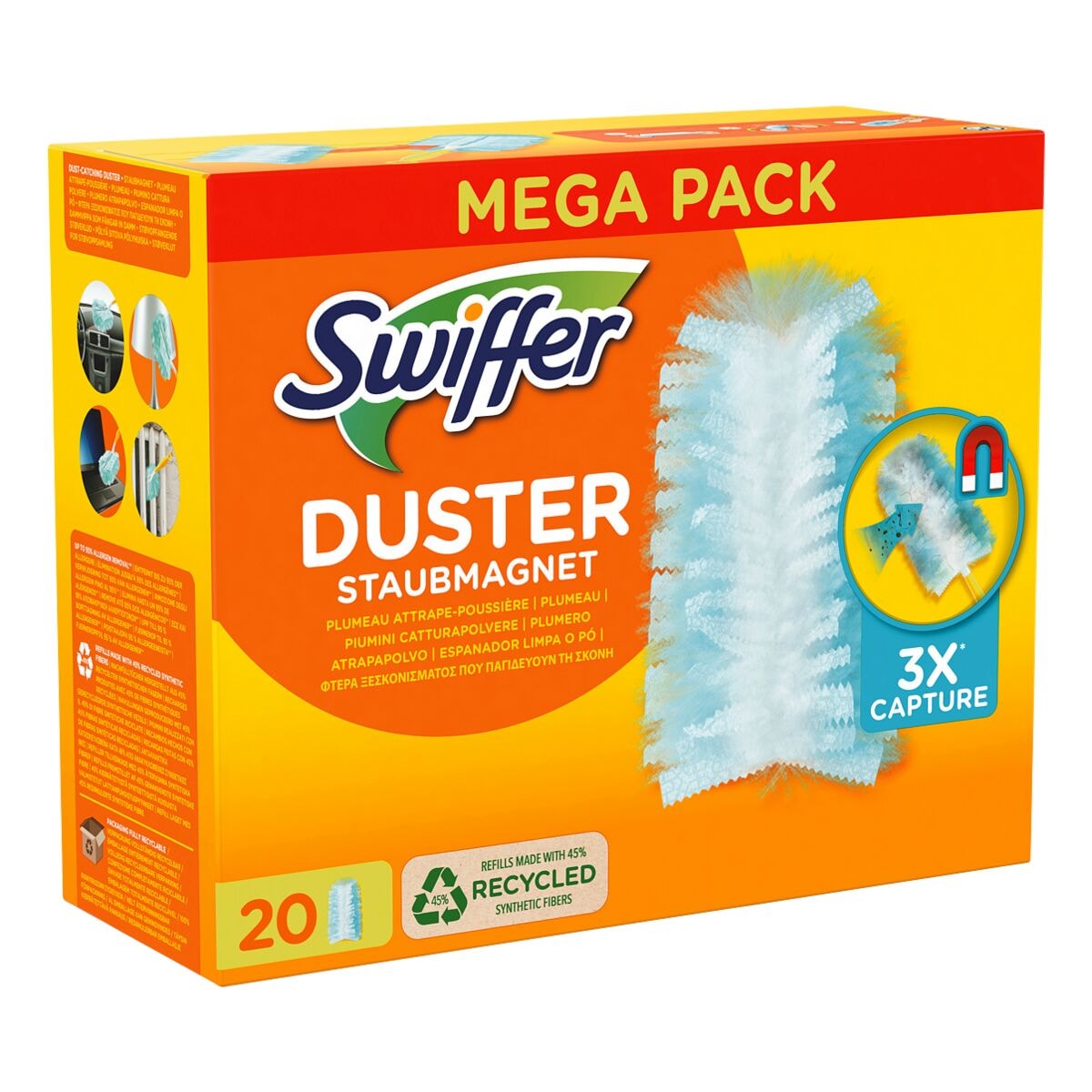 Swiffer Nachfllpack Staubtcher DUSTER Staubmagnet Mega Pack