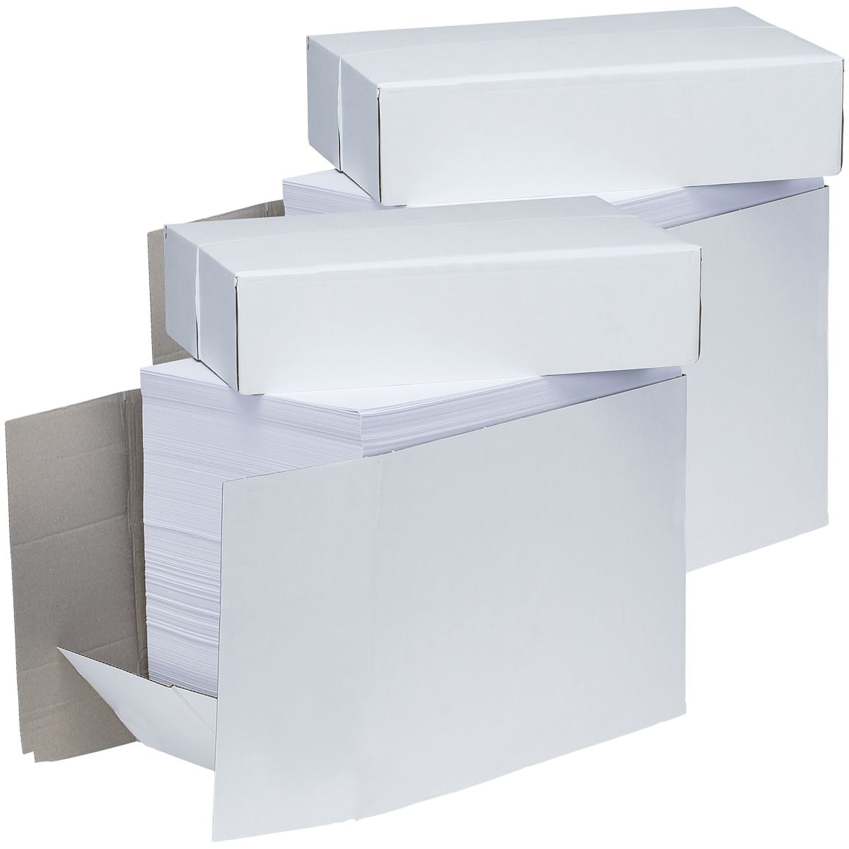 2x Öko-Box Kopierpapier A4 - 5000 Blatt gesamt, 80 g/m²