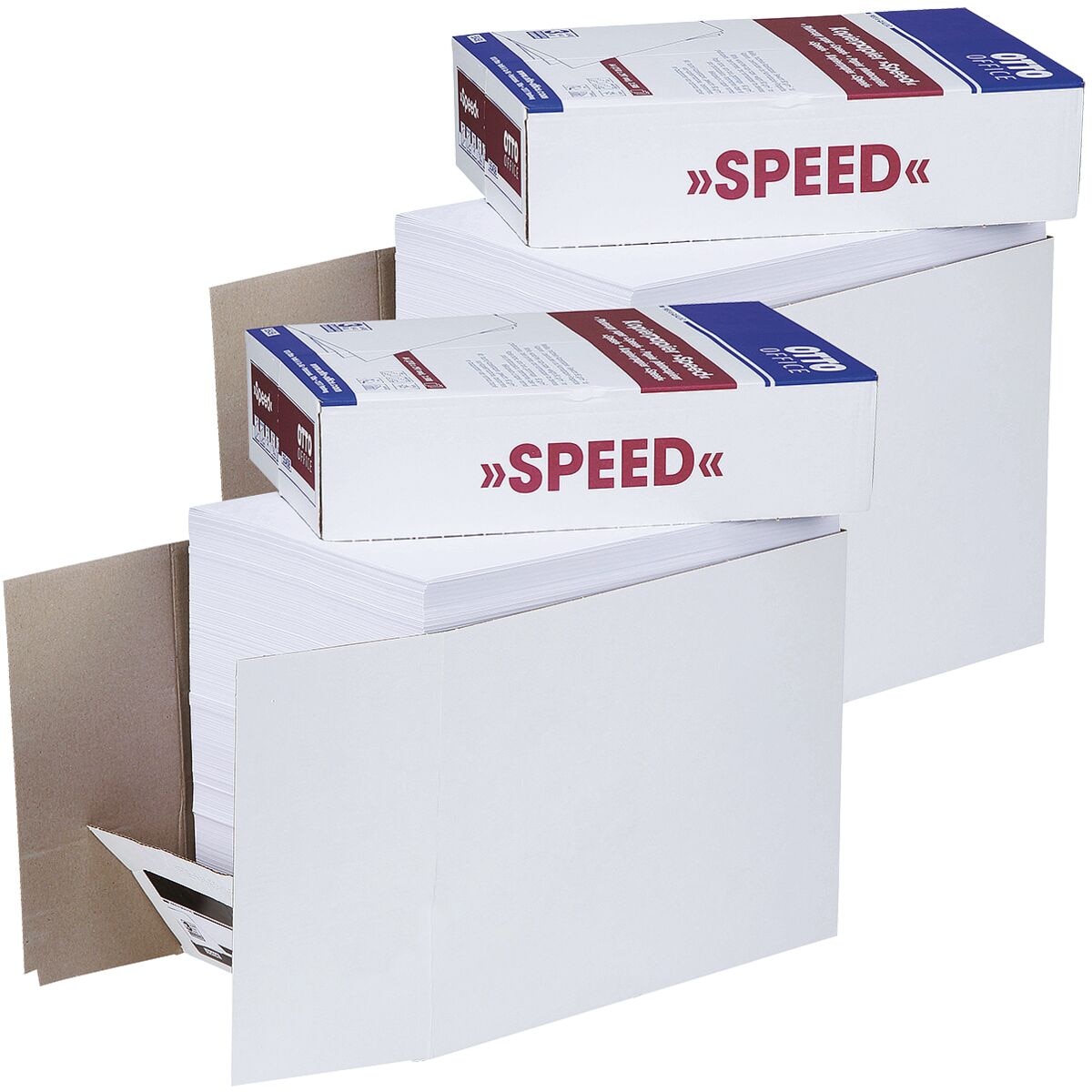 2x Öko-Box Kopierpapier OTTO Office SPEED - 5000 Blatt gesamt, 80g/qm