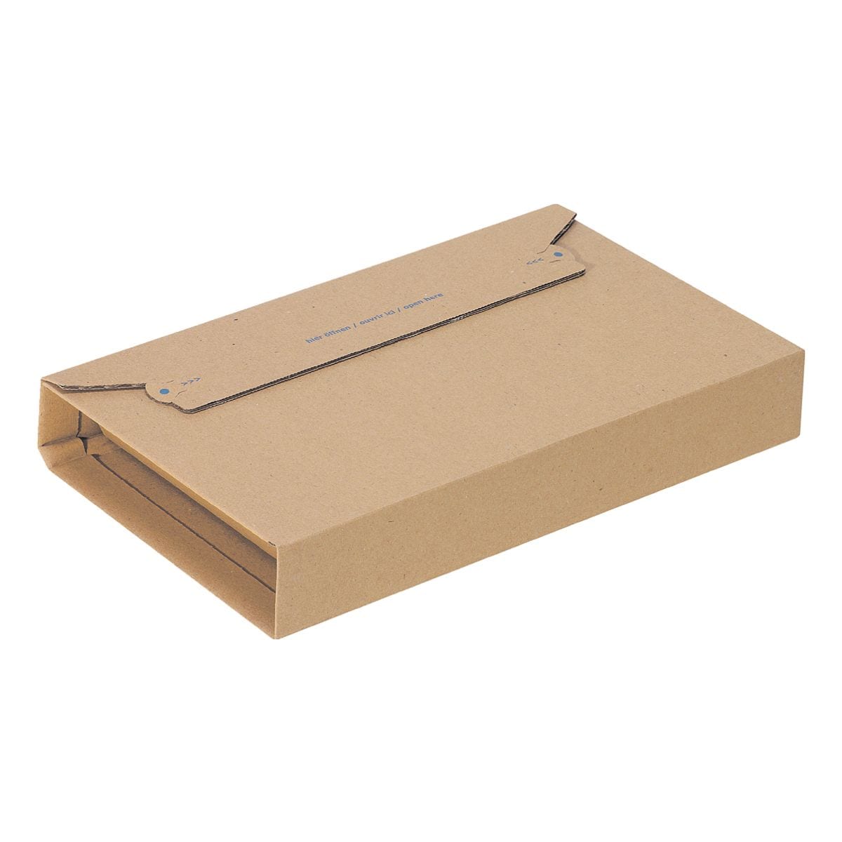 Quali Well Versandkarton Buchverpackung »Multiwell MW-356-E« mittel (ca. DIN B5) 3 L