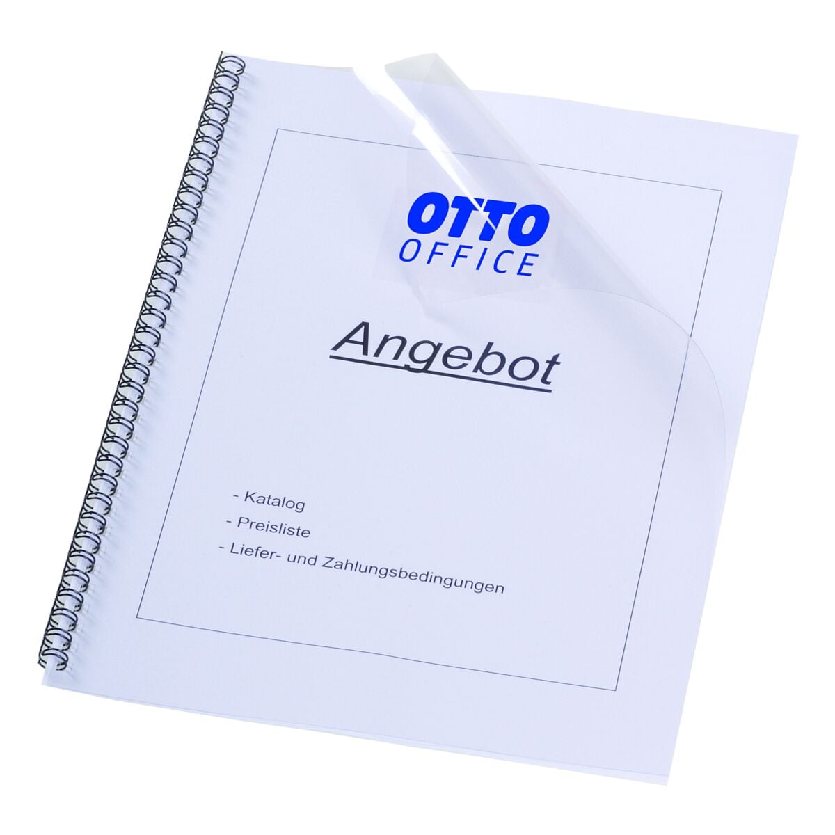 OTTO Office Deckfolien transparent, 150 mic
