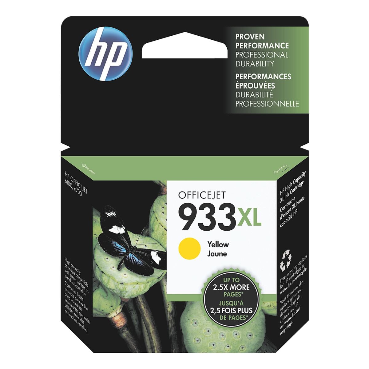 Tintenpatrone »HP CN056AE« HP 933XL gelb