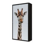Rollladenschrank Motiv Giraffe