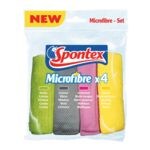 4er-Set Mikrofaser-Tcher Mix