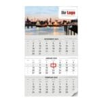 3-Monats-Kalender 2024 mit Ihrem Logo individualisiert (1-sprachig)