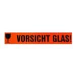 PP-Signalklebeband Vorsicht Glas!