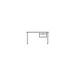 Werkbank mit Schubladenblock - 100 cm breit