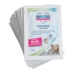 12 Desinfektionstücher / feuchte Hygienetücher einzeln verpackt