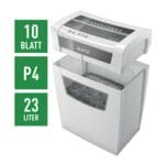 IQ Aktenvernichter »Home Office P4« Partikelschnitt bis 10 Blatt