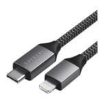 USB-C auf Lightning Kabel 1,8 m space grau