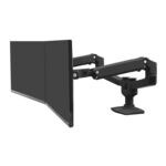Monitorarm mit Tischhalterung �LX Dual� schwarz