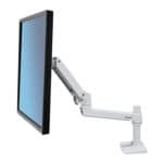 Monitorarm mit Tischhalterung LX wei