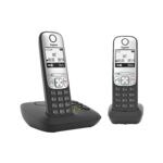 Schnurloses Telefon mit Anrufbeantworter »A690A Duo« schwarz