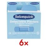 6er-Pack Pflaster Salvequick® detektierbar, wasserfest
