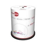 100er Pack CD-R - bedruckbar