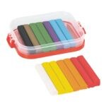3x Kinderknete-Set 9 Farben »Schul-Box« 340 g
