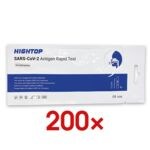 Hightop 200x SARS-CoV-2 Antigen-Schnelltest (einzeln verpackt) per Nasenabstrich
