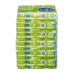 alouette Toilettenpapier Recycling 3-lagig, naturwei - (9x 8 Rollen) 72 Rollen Gesamt
