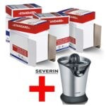 4x ko-Box Multifunktionspapier A4 OTTO Office Standard - 10000 Blatt gesamt, 80g/qm inkl. Zitruspresse CP 3534