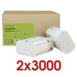2x CO₂-neutrale Recycling- Falthandtcher Ingeborg I-Falz 6000 Stck gesamt