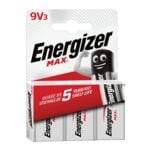 3er-Pack Batterien Max Alkaline 9V / E-Block