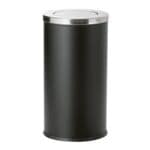 Abfalleimer mit Schwingdeckel  37 cm 80 Liter schwarz